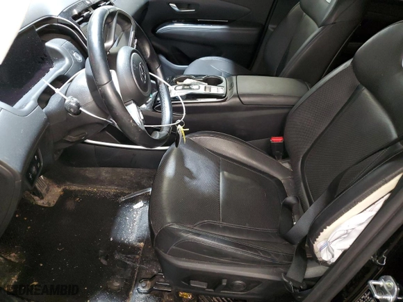 2022 Hyundai Tucson Hybrid Limited with VIN KM8JECA16NU033997, listed as a Copart auction lot 48139835 with 0 mi miles and Salvage Title. Bid and sale history available at carsss.com. Image 7.