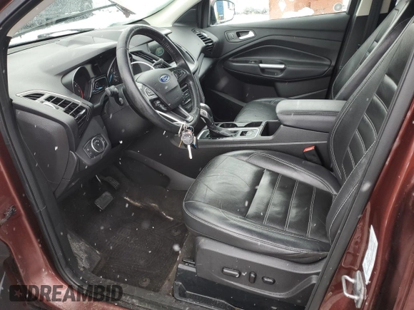 2018 Ford Escape SEL with VIN 1FMCU9HD0JUC14991, listed as a Copart auction lot 52335275 with 204,508 mi miles and Salvage Title. Bid and sale history available at carsss.com. Image 7.