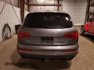 2015 Audi Q7 Premium Plus with VIN WA1LGAFEXFD028840, listed as a Copart auction lot 62537525 with 118,873 mi miles and Clean title. Bid and sale history available at DreamBid. Image 6.