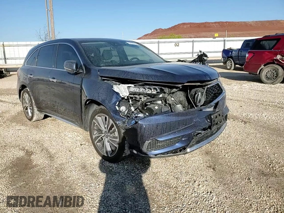 2019 Acura MDX Technology z VIN 5J8YD3H54KL000269, wystawiony jako Copart lot #51923755 z przebiegiem 87 395 mil mil oraz Szkoda całkowita • Salvage title. Historia ofert i sprzedaży dostępna na DreamBid. Obrazek 11.