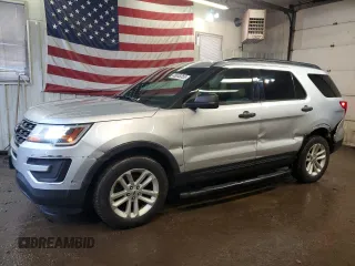 2017 Ford Explorer with VIN 1FM5K8BH6HGD24845, listed as a Copart auction lot 48048355 with 111,764 mi miles and Salvage Title. Bid and sale history available at carsss.com. Image 1.