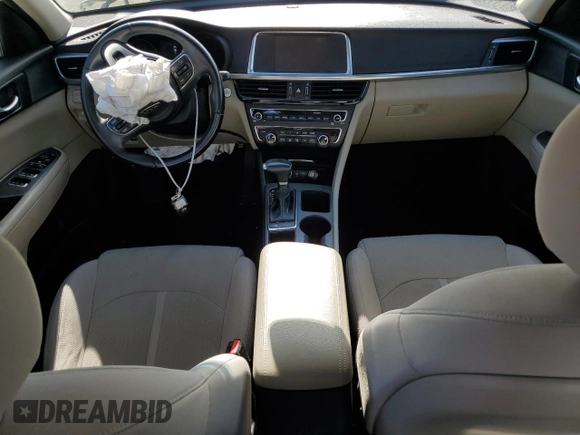 2017 Kia Optima with VIN KNAGT4LE7H5010668, listed as a Copart auction lot 55156335 with 114,747 mi miles and Salvage title. Bid and sale history available at DreamBid. Image 8.