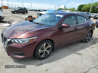 2023 Nissan Sentra SV z VIN 3N1AB8CV8PY292990, wystawiony jako Copart lot #55597235 z przebiegiem 7 350 mil mil oraz Szkoda całkowita • Salvage title. Historia ofert i sprzedaży dostępna na DreamBid. Obrazek 1.