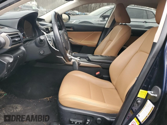 2018 Lexus IS with VIN JTHC81D2XJ5029211, listed as a Copart auction lot 84718274 with 28,290 mi miles and Salvage Title. Bid and sale history available at carsss.com. Image 7.