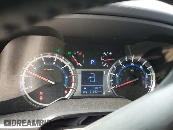 2017 Toyota 4Runner SR5 с VIN JTEBU5JR3H5471657, выставлен на аукционе Copart как лот 59432095 с пробегом 91 993 миль миль и Чистый • Clean title. История ставок и продаж доступна на DreamBid. Изображение 9.