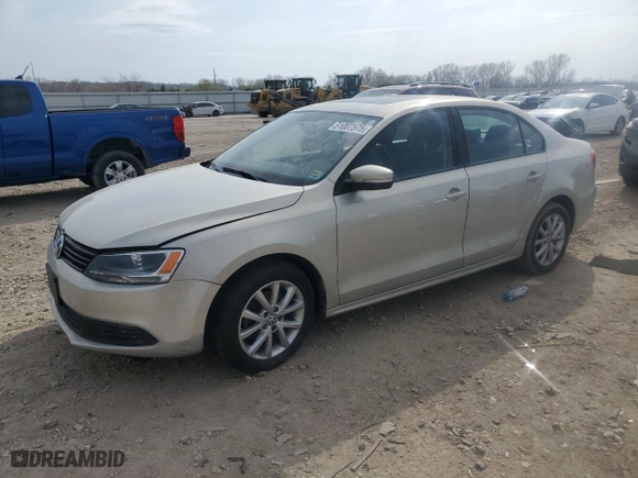 2011 Volkswagen Jetta Sedan SE w/Convenience & Sunroof with VIN 3VWDX7AJ0BM308957, listed as a Copart auction lot 51007575 with 113,664 mi miles and Salvage Title. Bid and sale history available at carsss.com. Image 1.