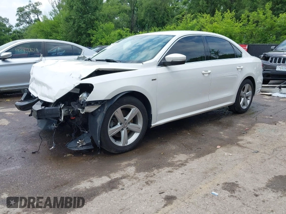 2015 Volkswagen Passat S with VIN 1VWAS7A35FC111535, listed as a IAAI auction lot 42438546 with 176,681 mi miles and . Bid and sale history available at DreamBid. Image 2.