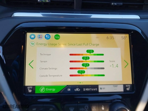 2017 Chevrolet Bolt EV Premier with VIN 1G1FX6S06H4121974, listed as a IAAI auction lot 41986828 with 149,921 mi miles. Bid and sale history available at carsss.com. Image 18.