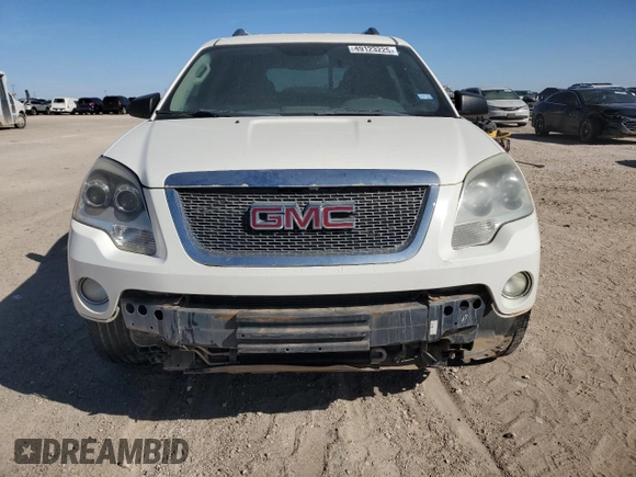 2010 GMC Acadia SLE with VIN 1GKLVLED8AJ152121, listed as a Copart auction lot 49123225 with 206,645 mi miles and Salvage Title. Bid and sale history available at DreamBid. Image 5.