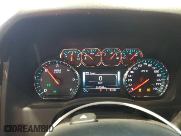 2020 Chevrolet Suburban LT with VIN 1GNSKHKC8LR252336, listed as a Copart auction lot 61094985 with 323,387 mi miles and Clean title. Bid and sale history available at DreamBid. Image 9.