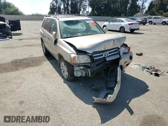 2007 Toyota Highlander Hybrid w/3rd Row with VIN JTEDW21A970021759, listed as a Copart auction lot 71891704 with 0 mi miles and Salvage Title. Bid and sale history available at carsss.com. Image 12.