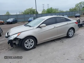 2011 Hyundai Sonata GLS with VIN 5NPEB4AC4BH113715, listed as a IAAI auction lot 42177439 with 183,176 mi miles and . Bid and sale history available at carsss.com. Image 2.