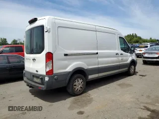 2019 Ford Transit with VIN 1FTYR2CG6KKB30997, listed as a Copart auction lot 58877554 with 43,205 mi miles and Salvage Title. Bid and sale history available at carsss.com. Image 3.
