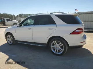 2014 Mercedes-Benz M 350 with VIN 4JGDA2EB5EA356347, listed as a Copart auction lot 46631435 with 135,332 mi miles and Clean Title. Bid and sale history available at DreamBid. Image 2.