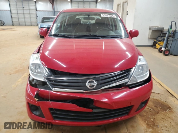 2012 Nissan Versa S with VIN 3N1BC1CP2CL372738, listed as a Copart auction lot 53663625 with 179,314 mi miles and Salvage Title. Bid and sale history available at carsss.com. Image 5.