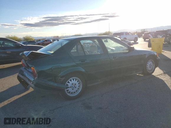 1995 BMW 3 Series 325i with VIN WBACB4329SFM08375, listed as a Copart auction lot 82333444 with 176,746 mi miles and Salvage Title. Bid and sale history available at carsss.com. Image 3.