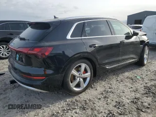 2019 Audi e-tron Prestige with VIN WA1VAAGE0KB008725, listed as a Copart auction lot 52189895 with 36,771 mi miles and Salvage Title. Bid and sale history available at DreamBid. Image 3.