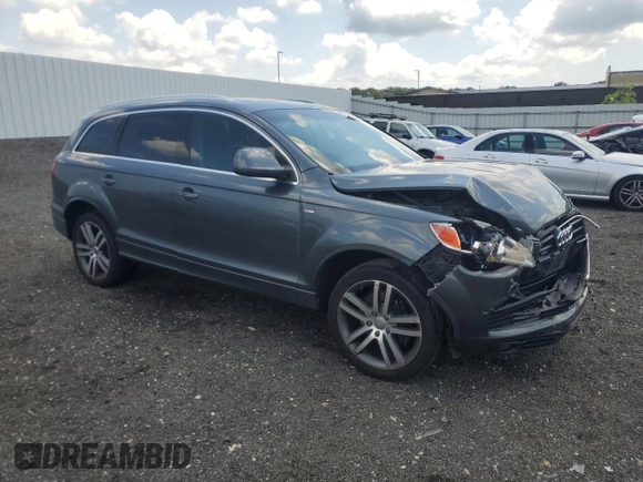 2008 Audi Q7 Premium with VIN WA1EY74L68D003902, listed as a Copart auction lot 64264045 with 224,182 mi miles and Salvage title. Bid and sale history available at DreamBid. Image 4.