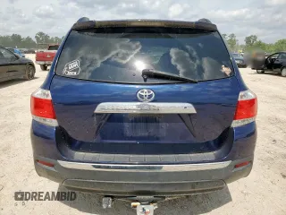2012 Toyota Highlander Limited with VIN 5TDYK3EH3CS050227, listed as a Copart auction lot 58998135 with 216,701 mi miles and Salvage title. Bid and sale history available at DreamBid. Image 6.