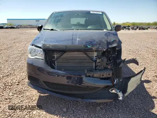 2015 Dodge Grand Caravan SE with VIN 2C4RDGBG2FR606297, listed as a Copart auction lot 53870875 with 35,676 mi miles and Salvage Title. Bid and sale history available at DreamBid. Image 5.