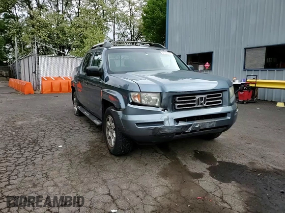 2008 Honda Ridgeline RTL with VIN 2HJYK16578H532435, listed as a Copart auction lot 57151005 with 171,301 mi miles and Salvage title. Bid and sale history available at DreamBid. Image 13.