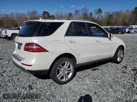 2014 Mercedes-Benz M 350 с VIN 4JGDA5JB8EA411011, выставлен на аукционе Copart как лот 46603175 с пробегом 96 133 миль миль и Списание • Salvage title. История ставок и продаж доступна на DreamBid. Изображение 3.
