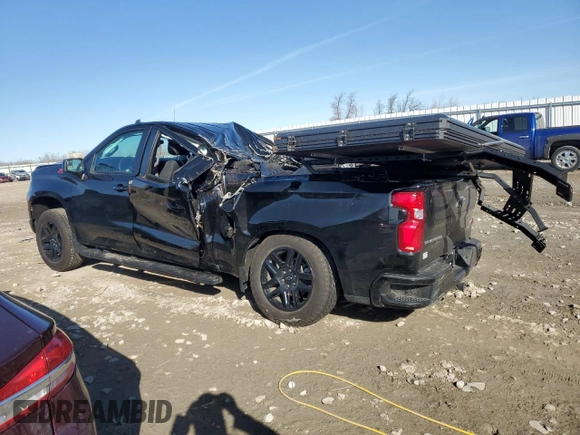 2022 Chevrolet Silverado 1500 RST with VIN 2GCUDEEDXN1511595, listed as a Copart auction lot 48173475 with 21,024 mi miles and Non Repairable. Bid and sale history available at DreamBid. Image 2.