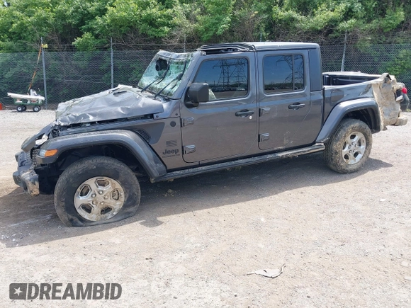 2021 Jeep Gladiator Freedom with VIN 1C6HJTAG3ML557932, listed as a IAAI auction lot 42150245 with 26,656 mi miles and . Bid and sale history available at DreamBid. Image 18.