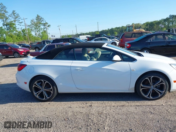 2016 Buick Cascada Premium with VIN W04WT3N58GG066069, listed as a IAAI auction lot 41642227 with 125,412 mi miles. Bid and sale history available at carsss.com. Image 13.