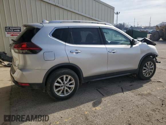 2018 Nissan Rogue SV with VIN JN8AT2MVXJW343527, listed as a Copart auction lot 49525085 with 96,268 mi miles and Salvage Title. Bid and sale history available at carsss.com. Image 3.