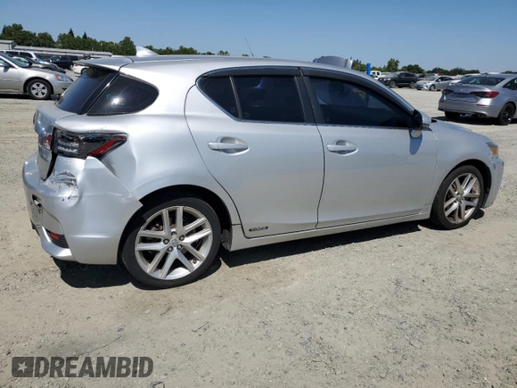 2014 Lexus CT 200h z VIN JTHKD5BH0E2194200, wystawiony jako Copart lot #58271635 z przebiegiem 178 791 mil mil oraz Szkody całkowita. Historia ofert i sprzedaży dostępna na DreamBid. Obrazek 3.