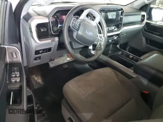 2023 Ford F-150 XL with VIN 1FTFW1E59PKE35312, listed as a Copart auction lot 50796195 with 19,849 mi miles and Salvage Title. Bid and sale history available at carsss.com. Image 8.