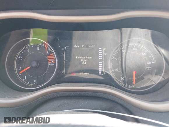 2017 Jeep Cherokee Latitude с VIN 1C4PJLCB7HW661141, выставлен на аукционе IAAI как лот 42035895 с пробегом 126 220 миль миль и . История ставок и продаж доступна на DreamBid. Изображение 7.