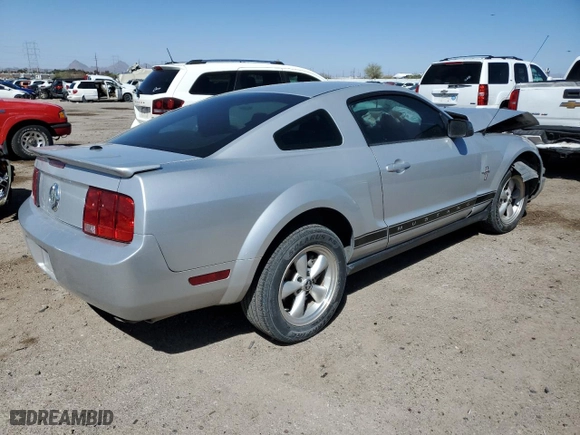 2008 Ford Mustang Deluxe with VIN 1ZVHT80N785200244, listed as a Copart auction lot 49324575 with NaN miles and Salvage Title. Bid and sale history available at carsss.com. Image 3.