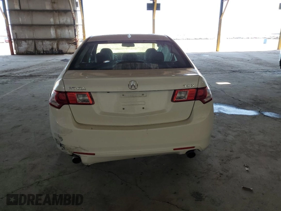 2010 Acura TSX with VIN JH4CU2F66AC015271, listed as a Copart auction lot 54620125 with 46,482 mi miles and Salvage Title. Bid and sale history available at carsss.com. Image 6.