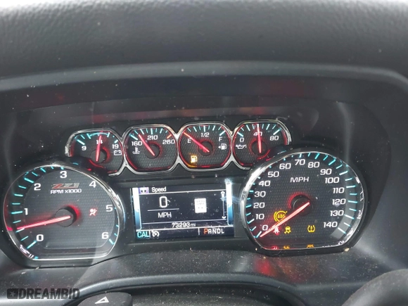 2018 Chevrolet Silverado 1500 LT with VIN 1GCVKREC9JZ200573, listed as a IAAI auction lot 41656239 with 74,000 mi miles. Bid and sale history available at carsss.com. Image 7.
