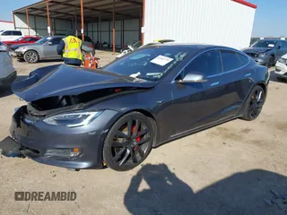 2018 Tesla Model S 75D with VIN 5YJSA1E49JF294699, listed as a IAAI auction lot 41567770 with 34,644 mi miles and . Bid and sale history available at DreamBid. Image 17.