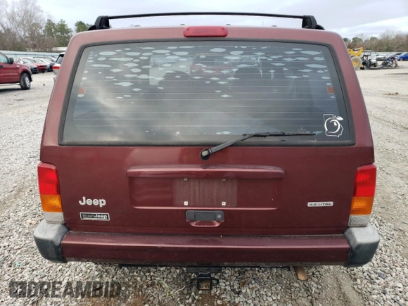 2000 Jeep Cherokee with VIN 1J4FT48S6YL200707, listed as a Copart auction lot 44689105 with 80,484 mi miles and Salvage title. Bid and sale history available at DreamBid. Image 6.