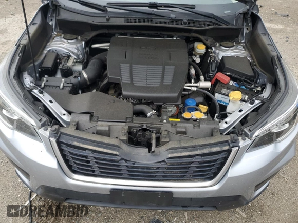 2019 Subaru Forester with VIN JF2SKACC9KH443011, listed as a Copart auction lot 55320985 with 26,734 mi miles and Salvage title. Bid and sale history available at DreamBid. Image 12.