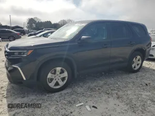 2023 Honda Pilot LX with VIN 5FNYG2H28PB015566, listed as a Copart auction lot 49283945 with 46,274 mi miles and Salvage title. Bid and sale history available at DreamBid. Image 1.