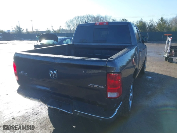 2017 Ram 1500 Big Horn with VIN 1C6RR7LG6HS778924, listed as a IAAI auction lot 41651112 with 61,924 mi miles. Bid and sale history available at carsss.com. Image 4.