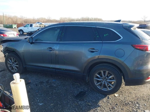 2022 Mazda CX-9 Touring with VIN JM3TCBCYXN0605336, listed as a IAAI auction lot 41222449 with 45,562 mi miles. Bid and sale history available at carsss.com. Image 15.