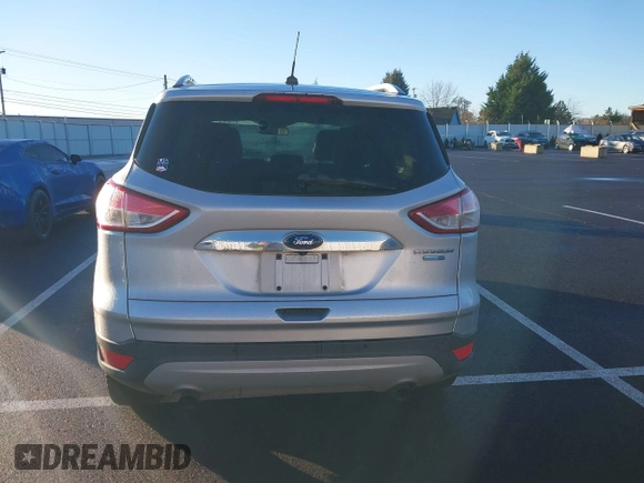 2014 Ford Escape Titanium with VIN 1FMCU9J94EUD01966, listed as a IAAI auction lot 41226043 with 132,730 mi miles. Bid and sale history available at carsss.com. Image 16.