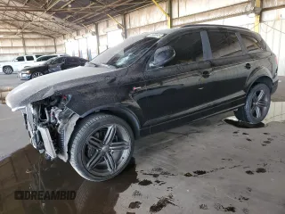 2015 Audi Q7 3.0T S line Prestige with VIN WA1DGAFE4FD028434, listed as a Copart auction lot 45690945 with 132,338 mi miles and Salvage Title. Bid and sale history available at carsss.com. Image 1.