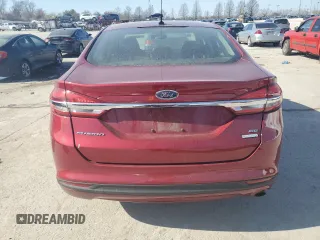 2017 Ford Fusion SE with VIN 3FA6P0HD3HR395841, listed as a Copart auction lot 48583325 with 109,296 mi miles and Salvage Title. Bid and sale history available at carsss.com. Image 6.