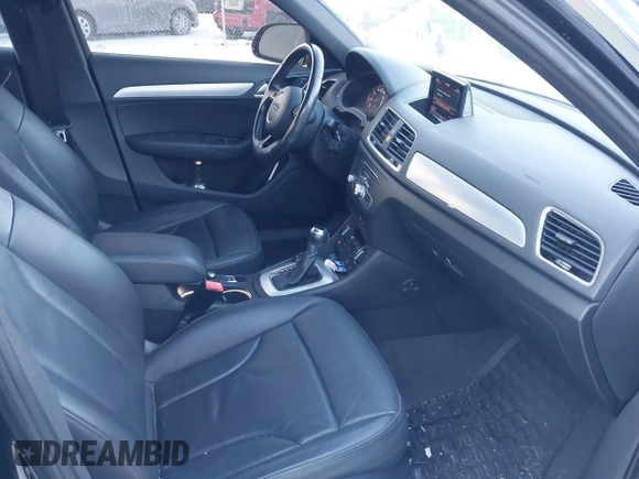2017 Audi Q3 Premium Plus with VIN WA1HCCFS2HR017095, listed as a IAAI auction lot 41414567 with 102,475 mi miles and . Bid and sale history available at DreamBid. Image 5.