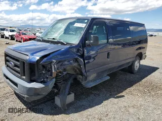 2012 Ford Econoline Passenger XL with VIN 1FBNE3BL3CDA92075, listed as a Copart auction lot 60711284 with Not Provided miles and Salvage Title. Bid and sale history available at carsss.com. Image 1.