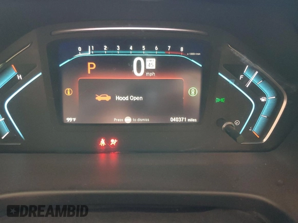 2022 Honda Odyssey Touring с VIN 5FNRL6H89NB053400, выставлен на аукционе Copart как лот 60657685 с пробегом 40 371 миль миль и Списание • Salvage title. История ставок и продаж доступна на DreamBid. Изображение 9.
