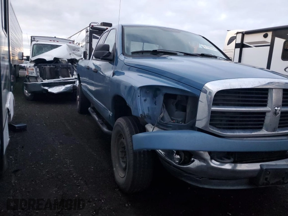 2007 Dodge Ram 3500 SLT with VIN 3D7MX38A97G824926, listed as a Copart auction lot 81108234 with 173,557 mi miles and Salvage Title. Bid and sale history available at carsss.com. Image 4.