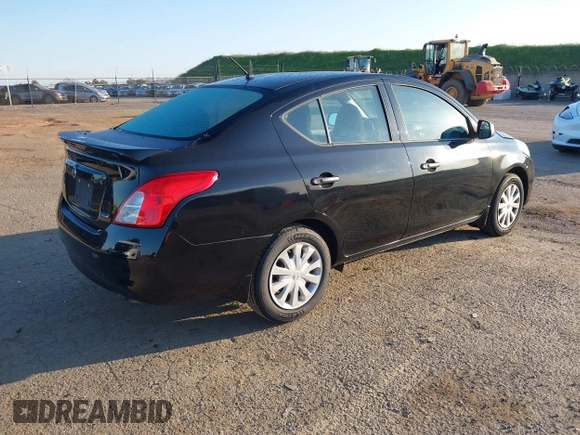 2014 Nissan Versa SV with VIN 3N1CN7AP5EL842235, listed as a IAAI auction lot 41715159 with 127,456 mi miles. Bid and sale history available at carsss.com. Image 4.